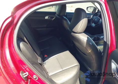 2012 Lexus Ct 200H Premium из США, поврежденный, VIN JTHKD5BH6C2095264